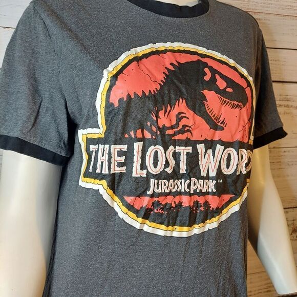 Woman's Jurassic Park The Lost World Tee Shirt Short Sleeve - Picture 4 of 6